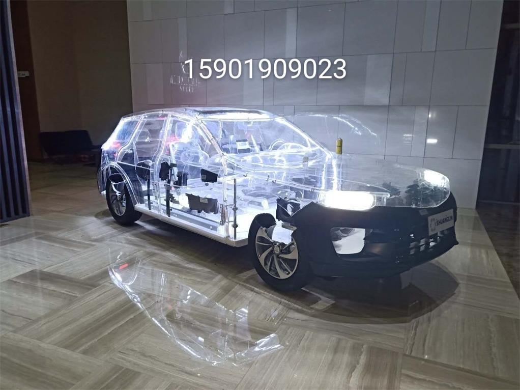 肃南裕透明汽车模型