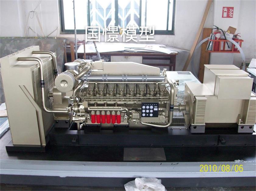 肃南裕柴油机模型
